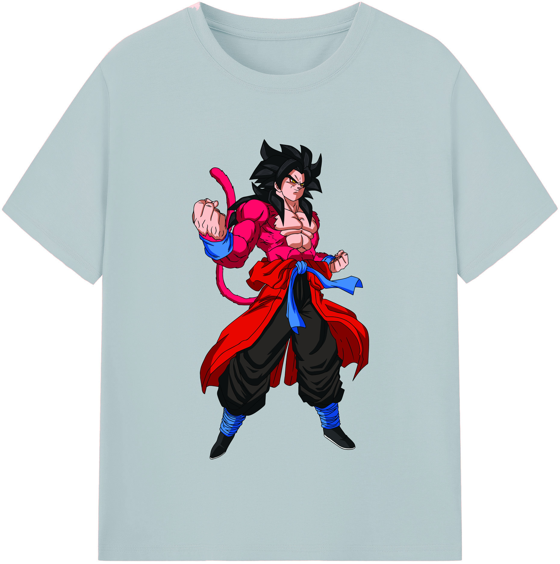（画像用） ドラゴンボール 孫悟空（そん ごくう）Son Goku カカロット DRAGON BALL Kakarotto 綿100％半袖Tシャツ（フロントプリント）